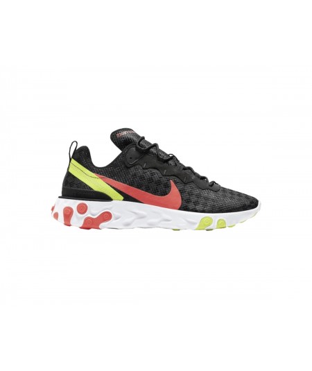 Nike React Element 55 'Checkered Crimson Volt'