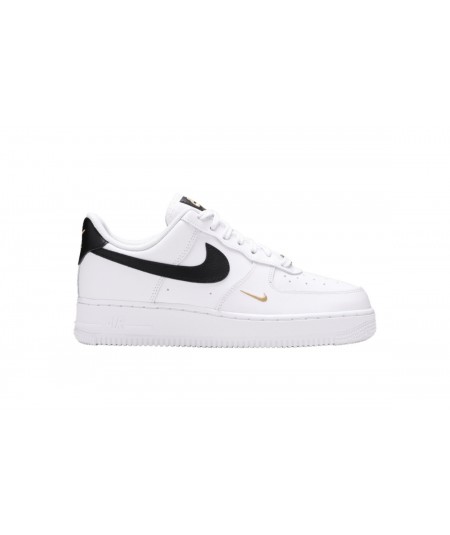 Nike air force gold swoosh sales