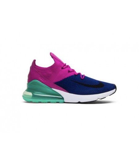 Nike Air Max 270 Flyknit 'Fuchsia Blue'