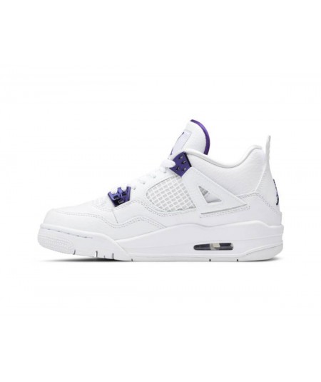 Air Jordan 4 Retro Gs ‘Purple Metallic’