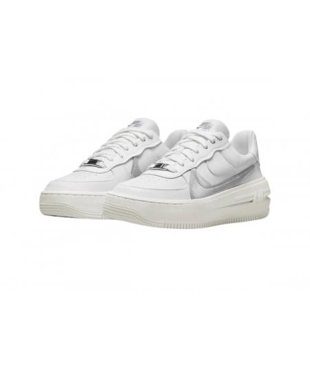 Nike Air Force 1 Wmns PLT AF ORM 'Silver White'