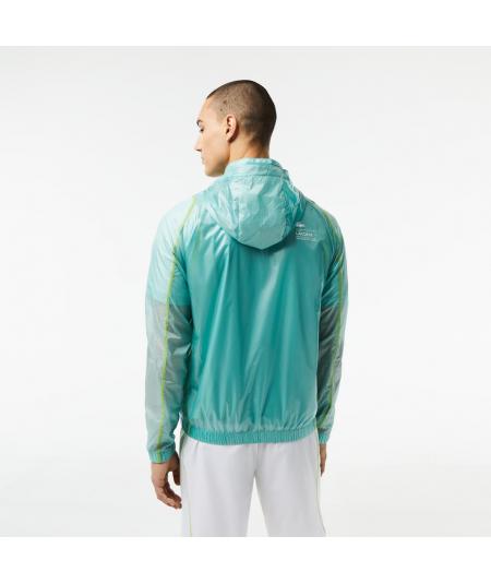 Coupe-vent imperméable à capuche homme Lacoste Sport