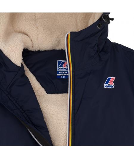K-WAY LE VRAI 3.0 EIFFEL ORSETTO DEPHT BLUE
