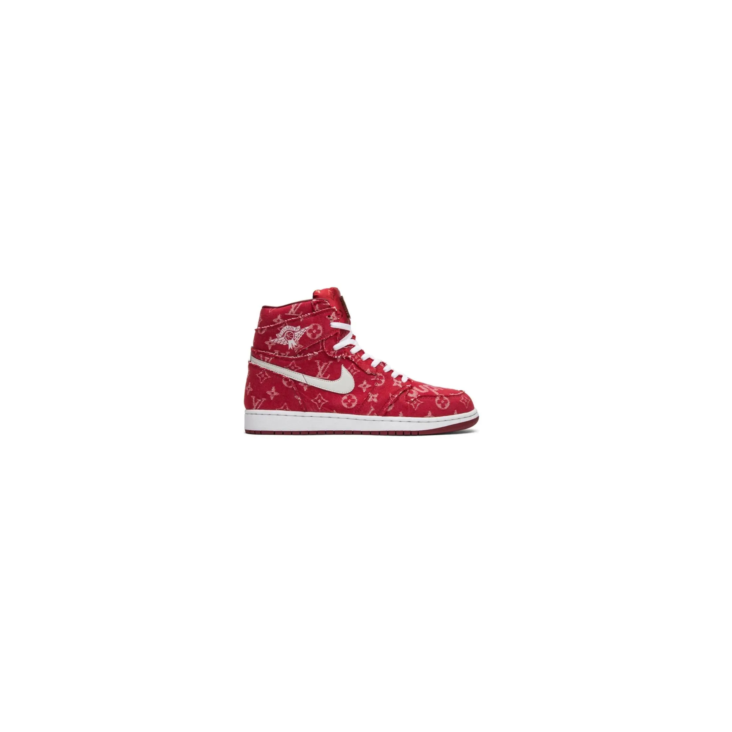 Red Ribbon Recon X Air Jordan 1 Retro High 'Supreme & Louis