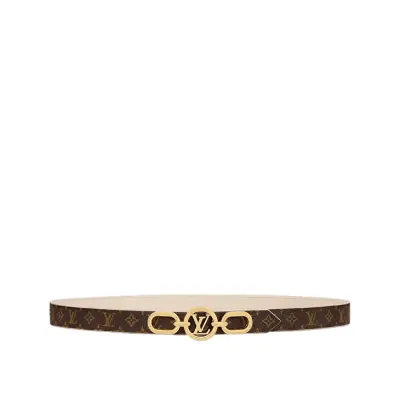 Ceinture Louis Vuittons Circle Prime 20 mm réversible