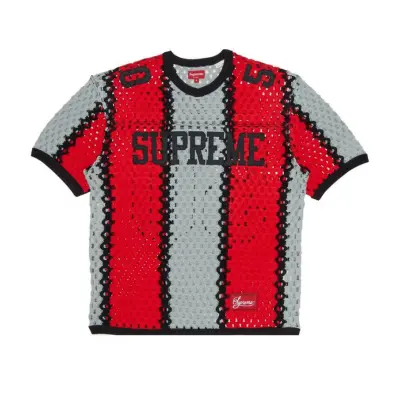 T shirt Supreme crochet football