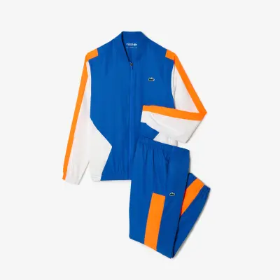 ENSEMBLE DE SURVÊTEMENT HOMME LACOSTE TENNIS COL BANANE