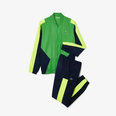 ENSEMBLE DE SURVÊTEMENT HOMME LACOSTE TENNIS COL BANANE