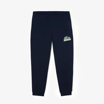 PANTALON DE SURVÊTEMENT HOMME LACOSTE EN MOLLETON