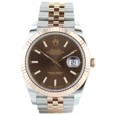 Rolex Datejust Chocolat