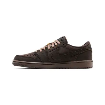 Air Jordan 1 Low x Travis Scott 'Velvet Brown'