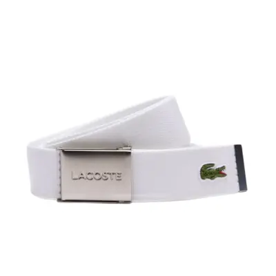 copy of Ceinture Lacoste Men's Classic en toile effet petit piqué